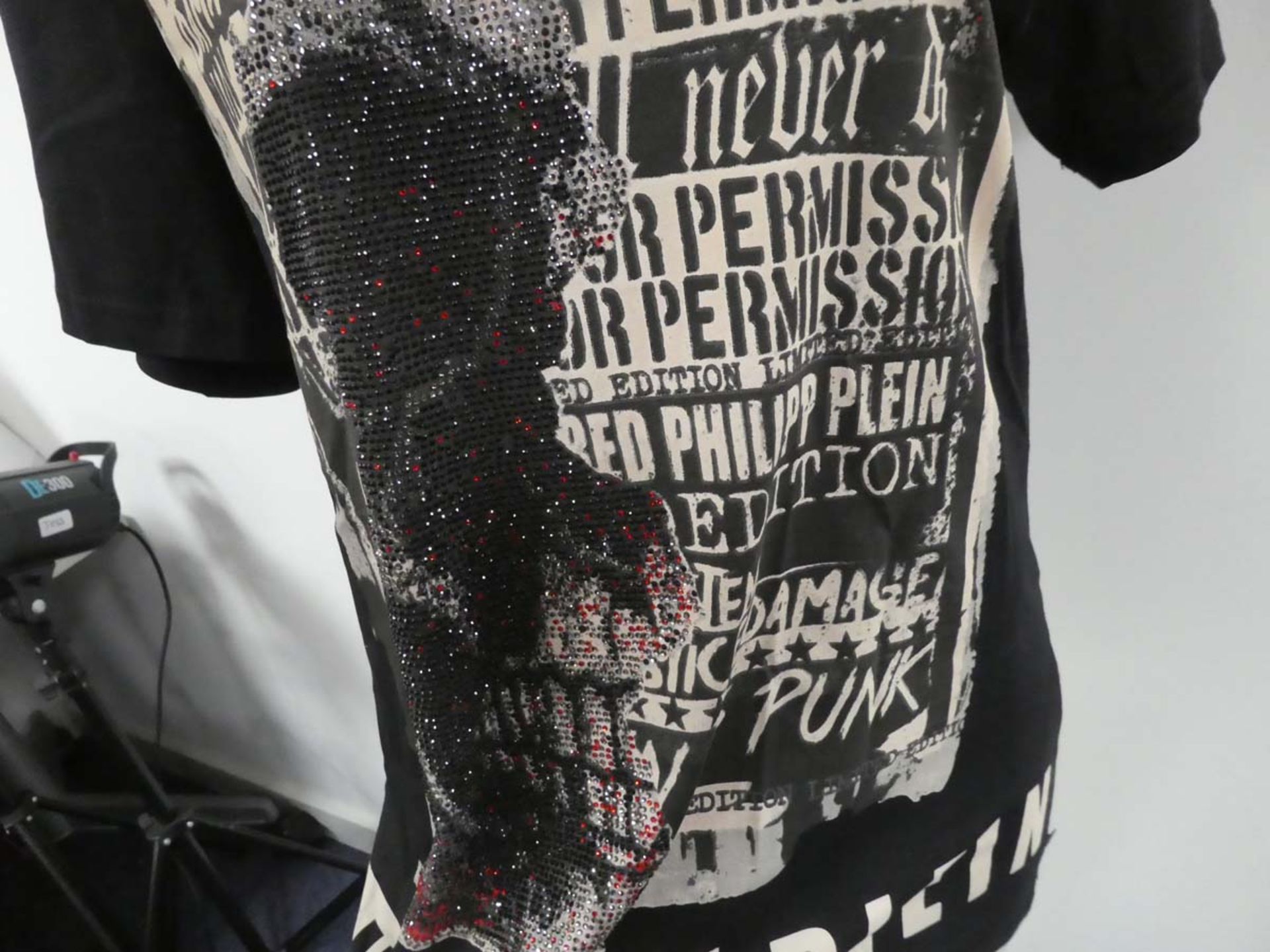 Philipp Plein ''Plein is Punk'' t-shirt (large) - Image 2 of 6