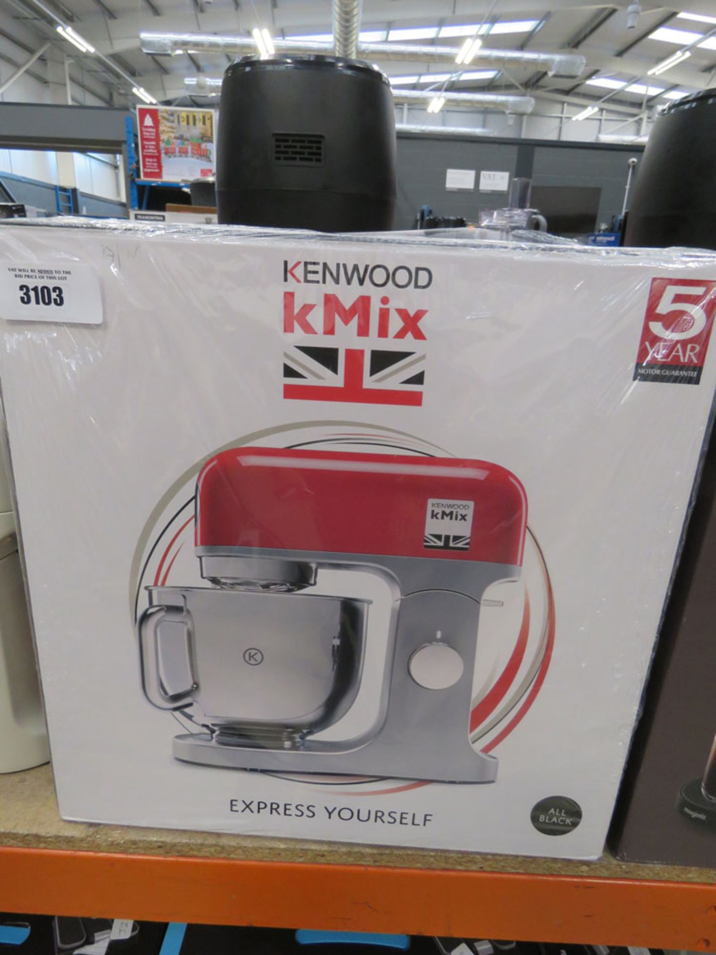 Kenwood K Mix standing mixer with box