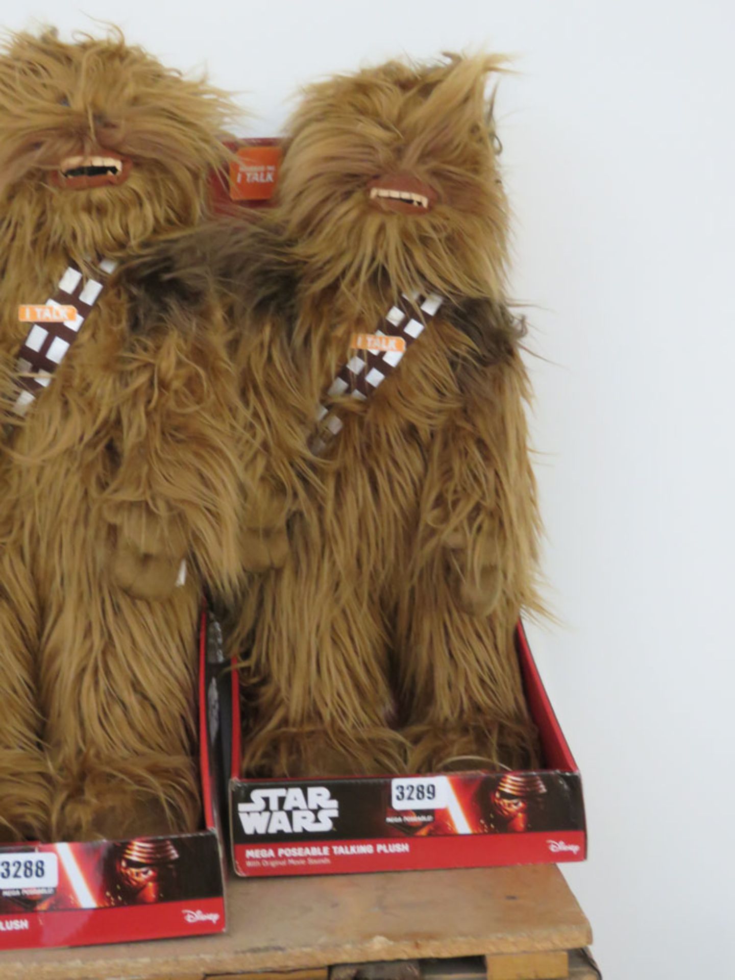 Star Wars mega posable chewbacca talking plush toy