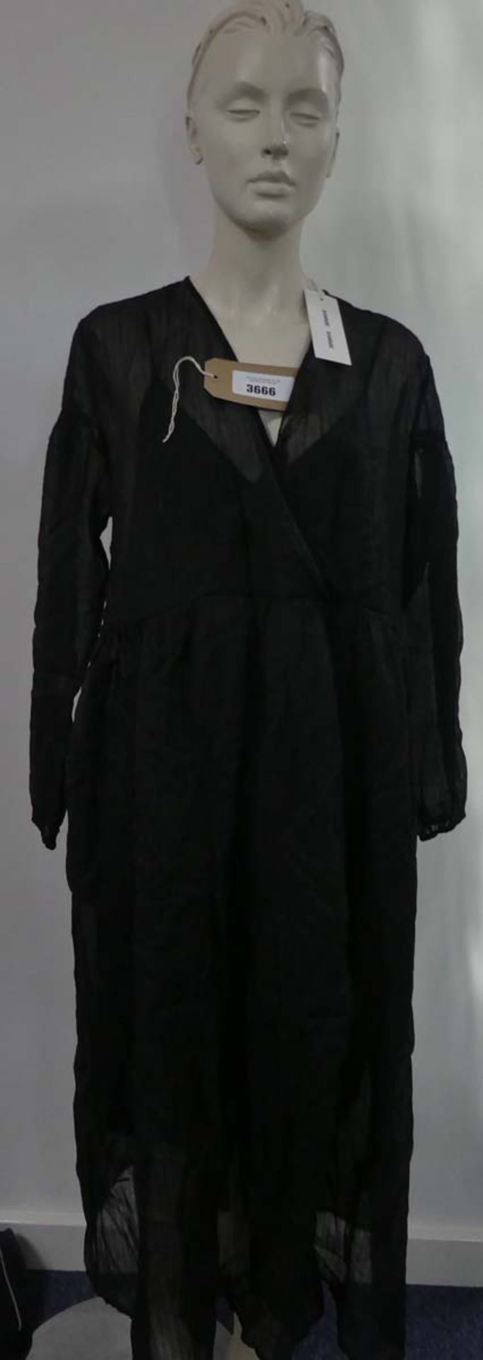 Samsoe Samsoe ladies jolie dress in black size medium