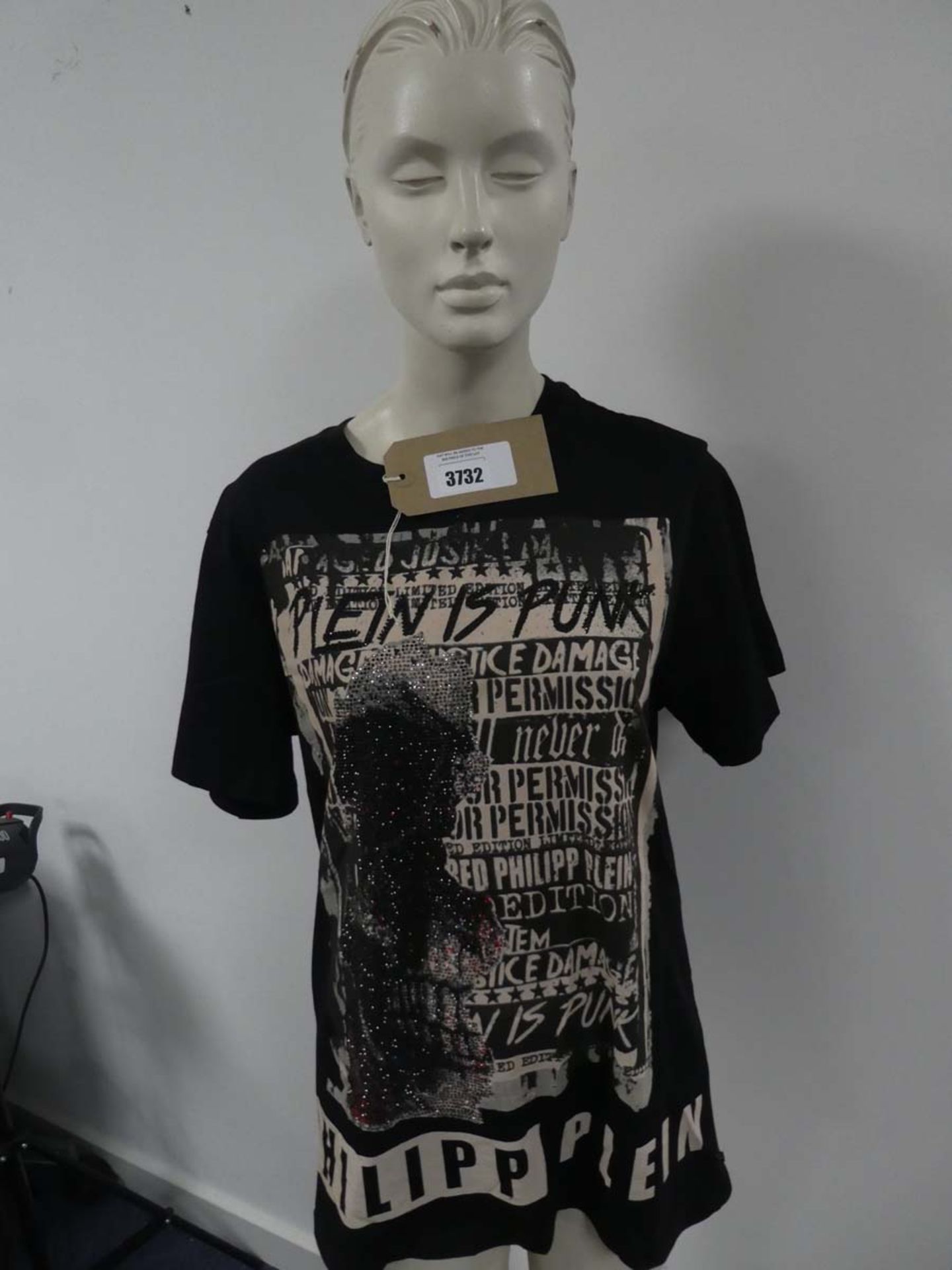 Philipp Plein ''Plein is Punk'' t-shirt (large)