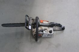 Stihl small petrol powered chainsaw