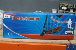 Boxed electric scooter