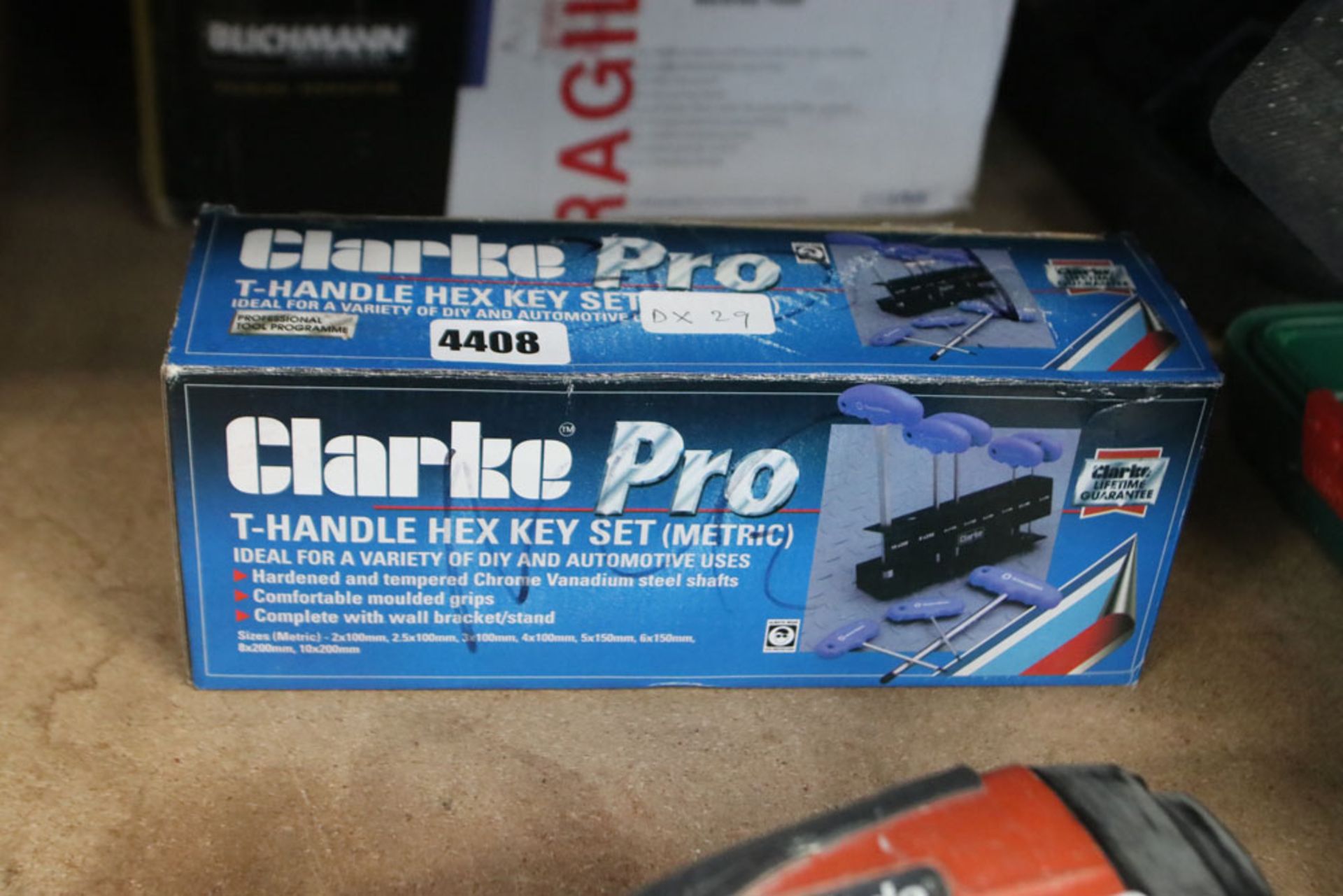 Clarke hex key set