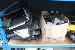 Quantity of mower boxes and rotavator blades