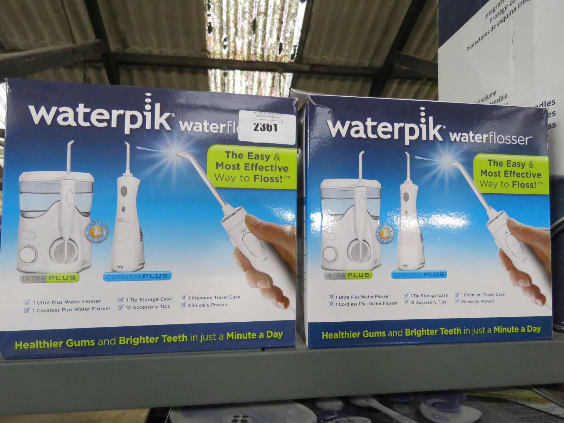 2 WaterPik water flossers