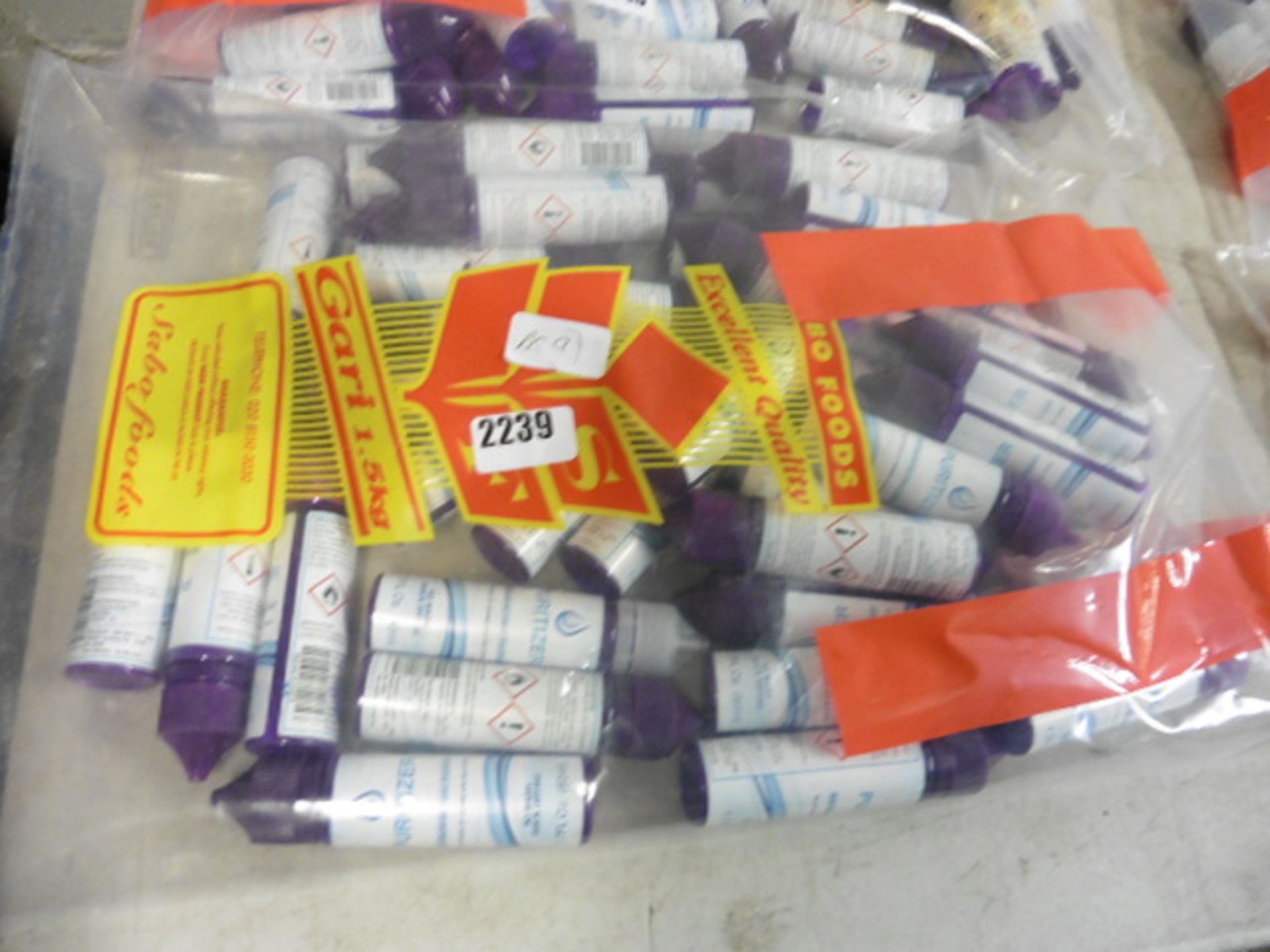 Bag of Puritizer hand sanitisers