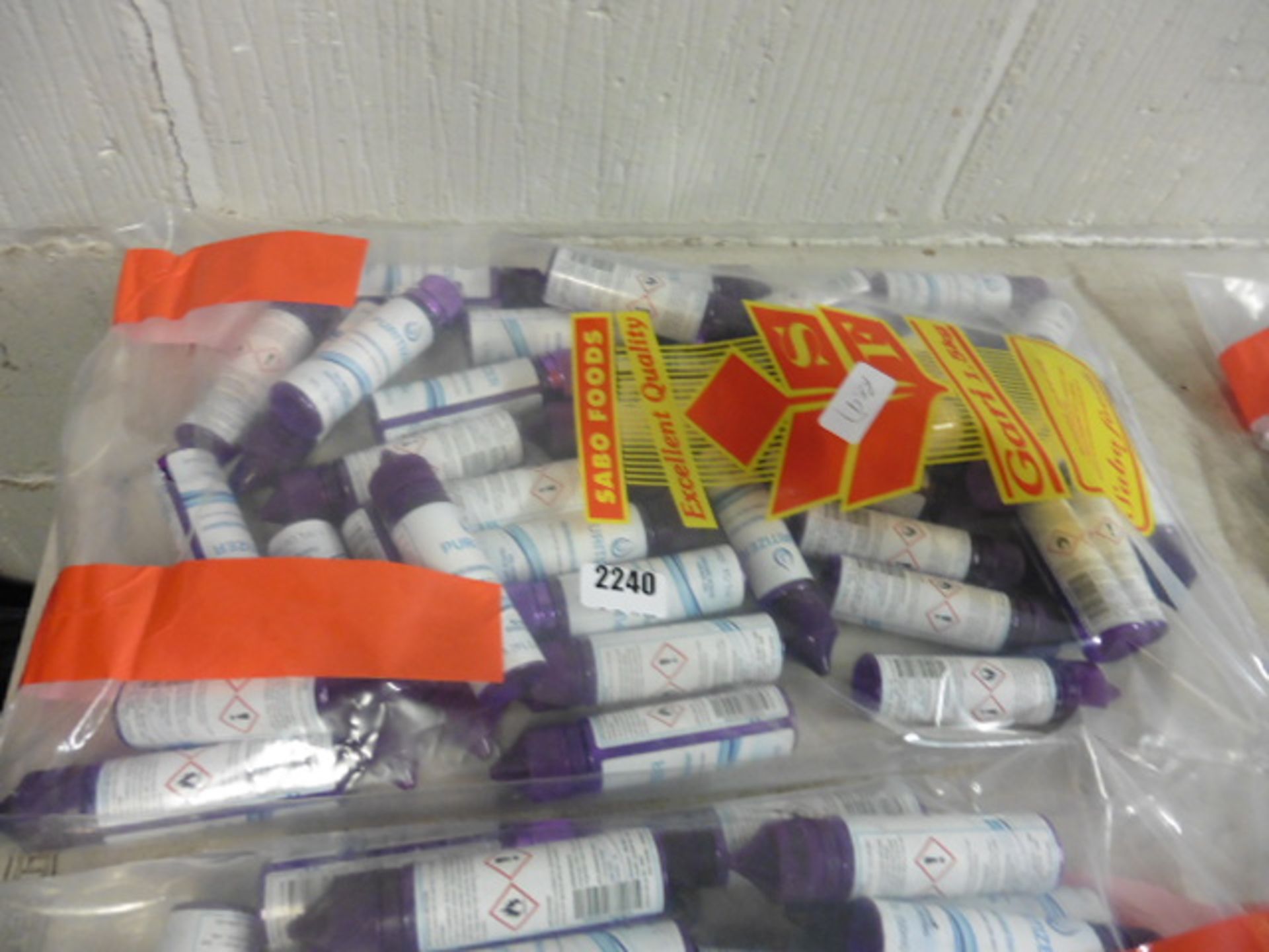 Bag of Puritizer hand sanitisers