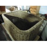 Large seagrass basket