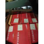 Box of ladies shoes