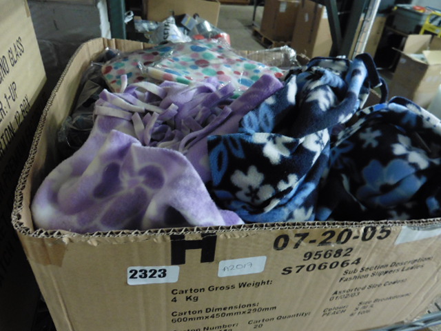 Box of childrens scarves