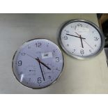 2 Actim wall clocks