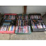 3 crates of DVDs