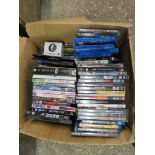 Box of DVDs