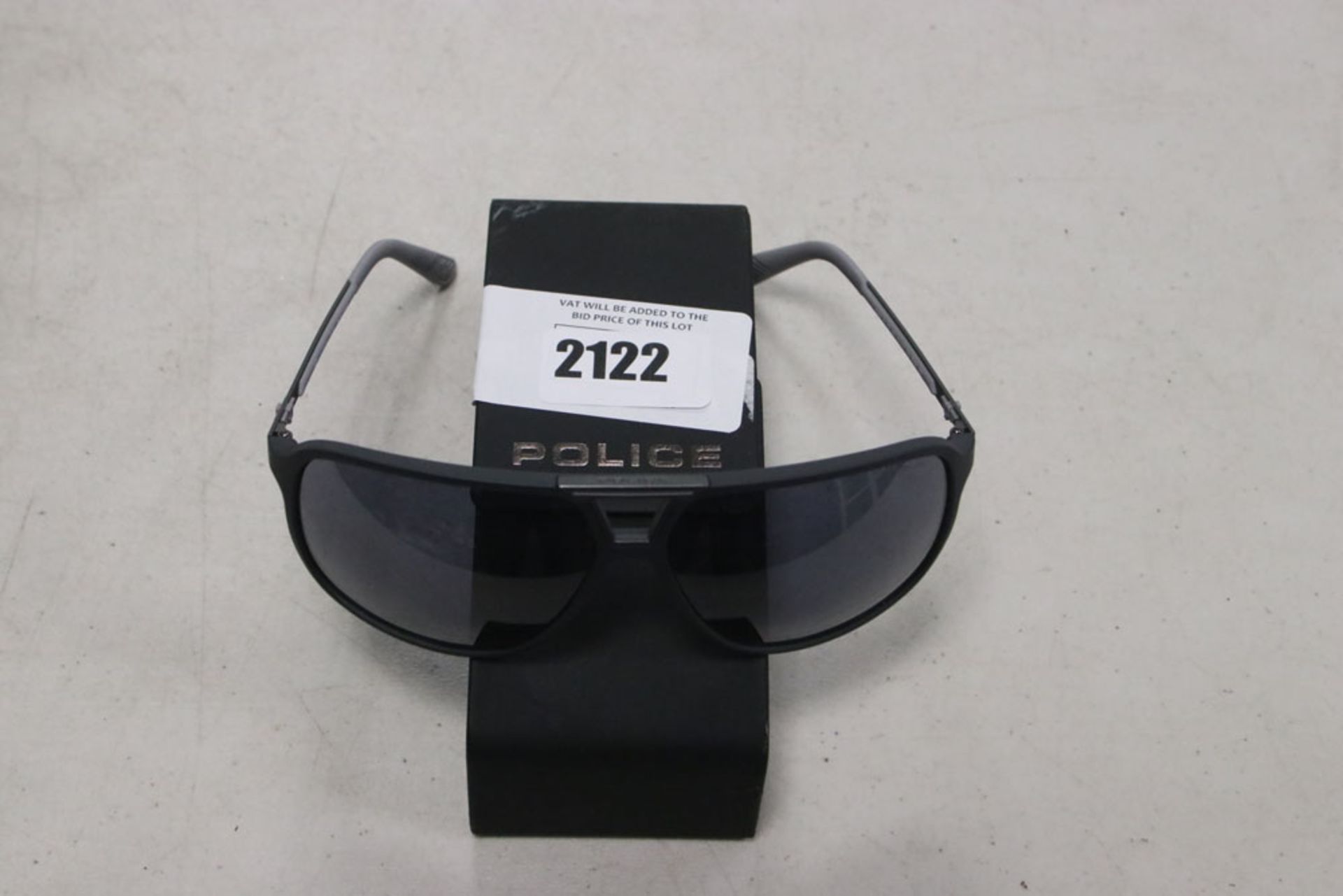 Pair of Police sunglasses with hard carry case