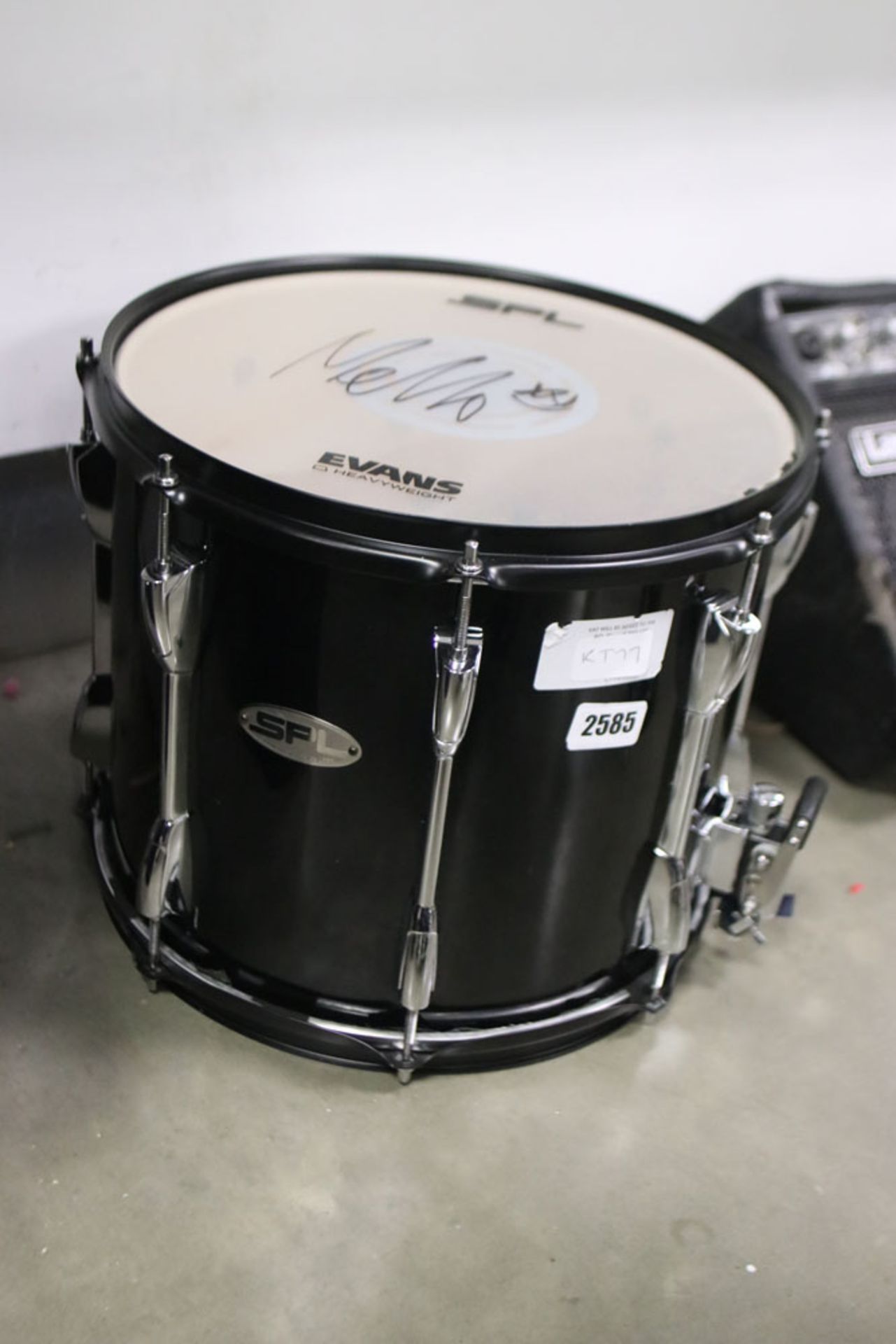 2443 SBL drum with skin (signed, signature unknown)