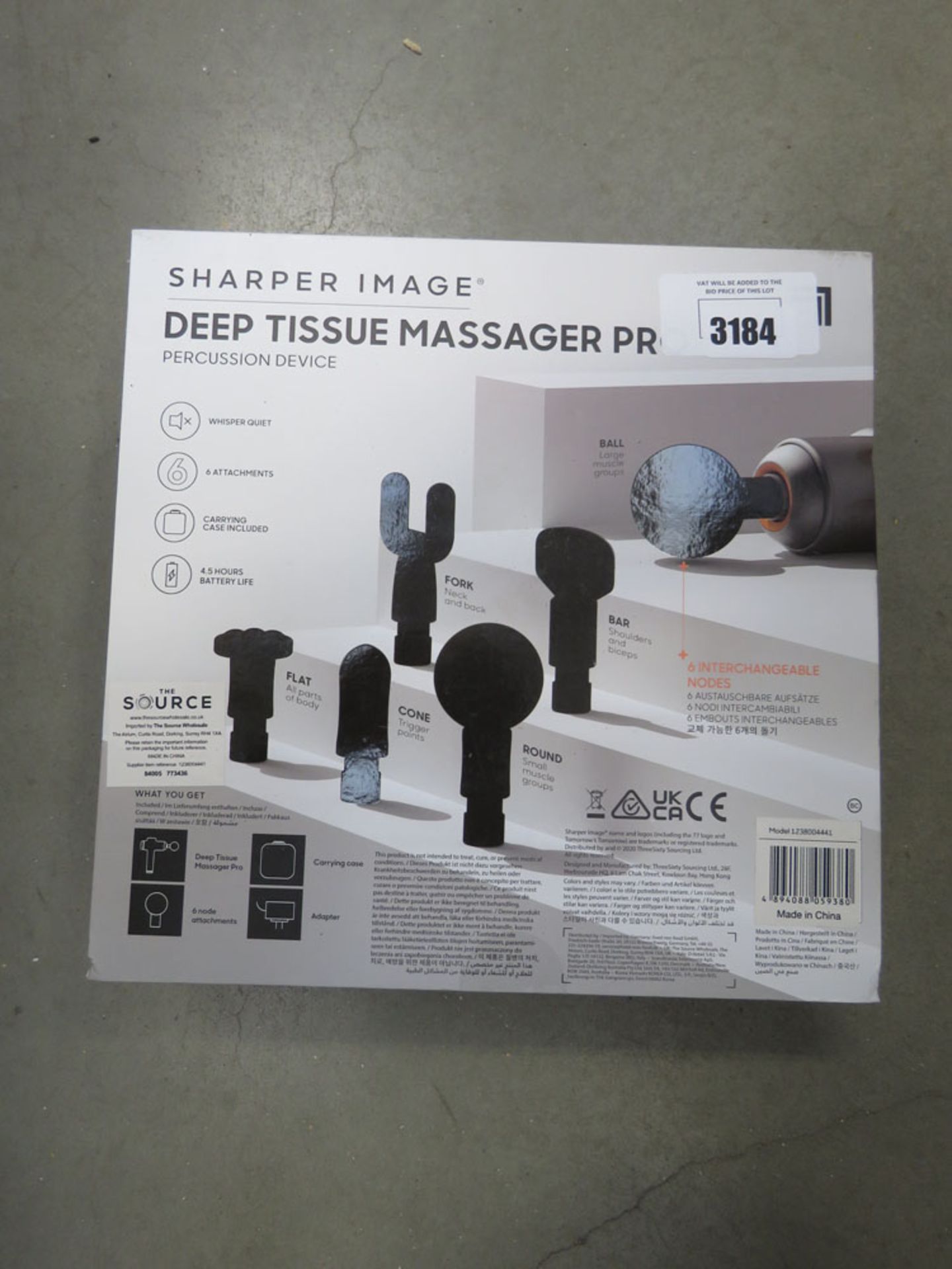 Sharper Image deep tissue handheld massager - Image 3 of 3