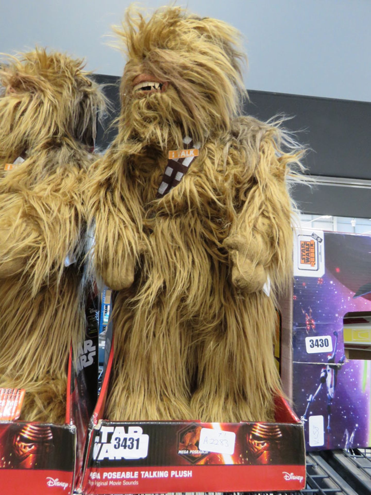 Chewbacca mega poseable talking plush toy