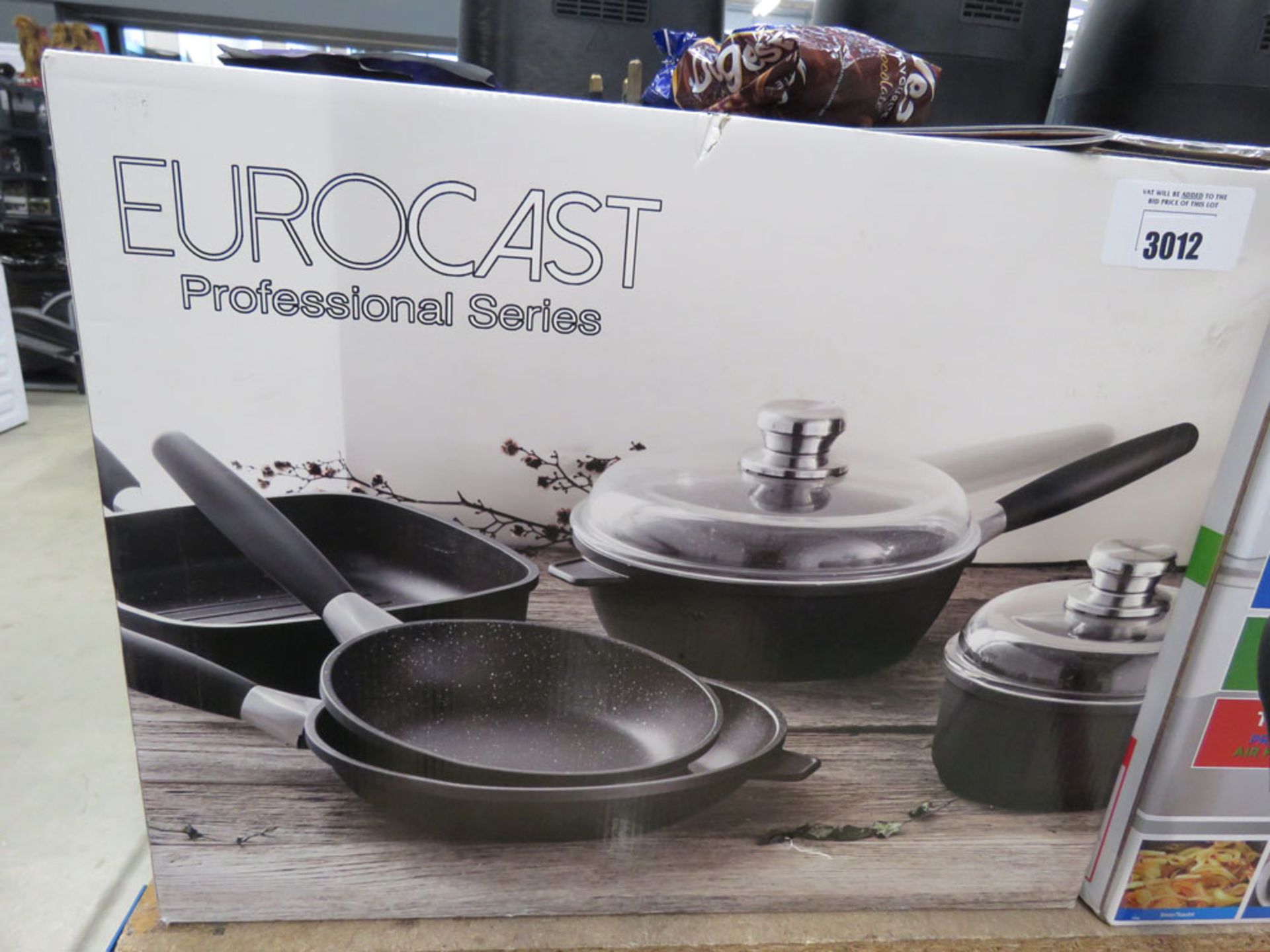 Eurocast professional series cookware set with box