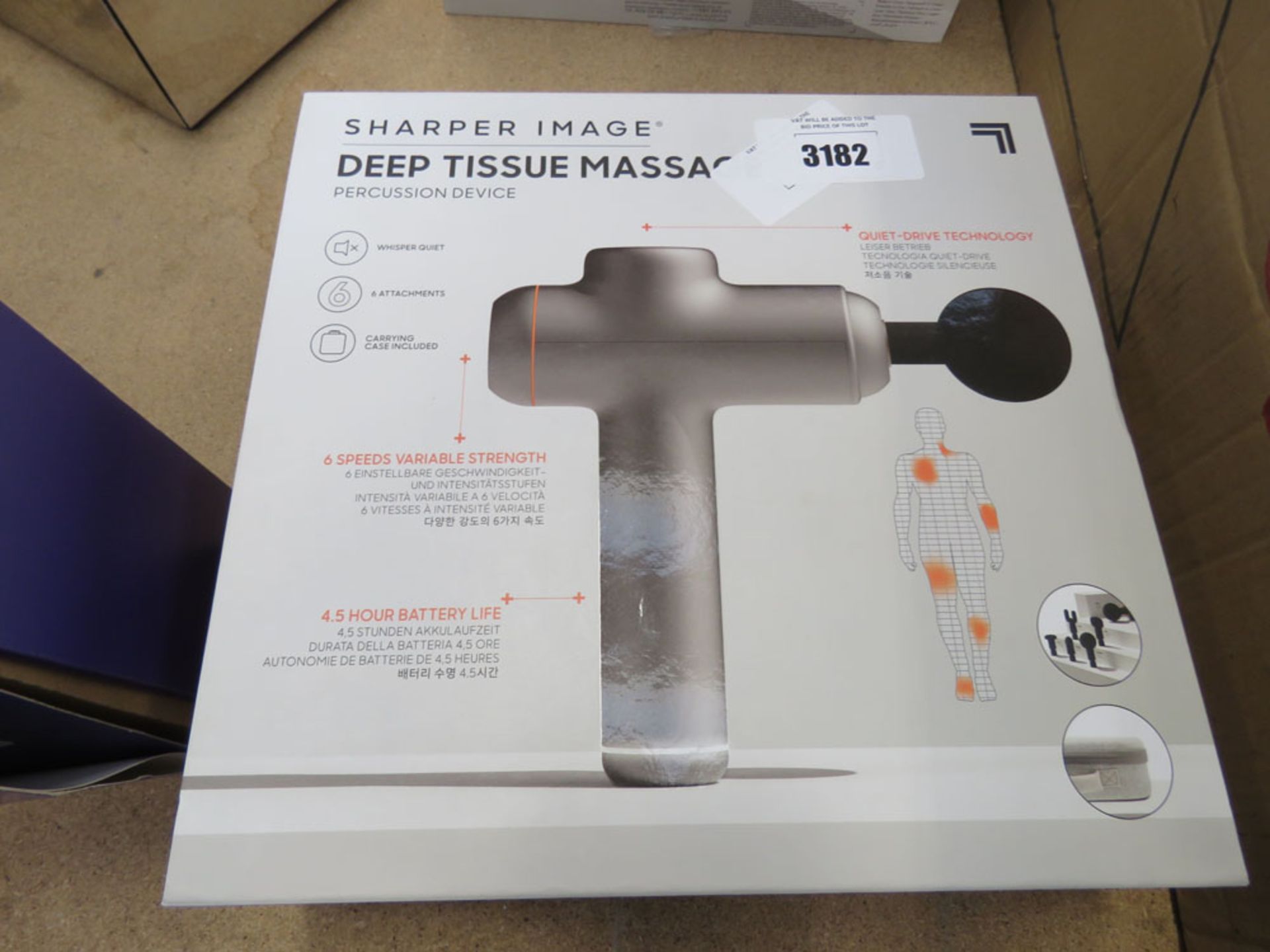 Sharper Image deep tissue handheld massager - Image 3 of 3