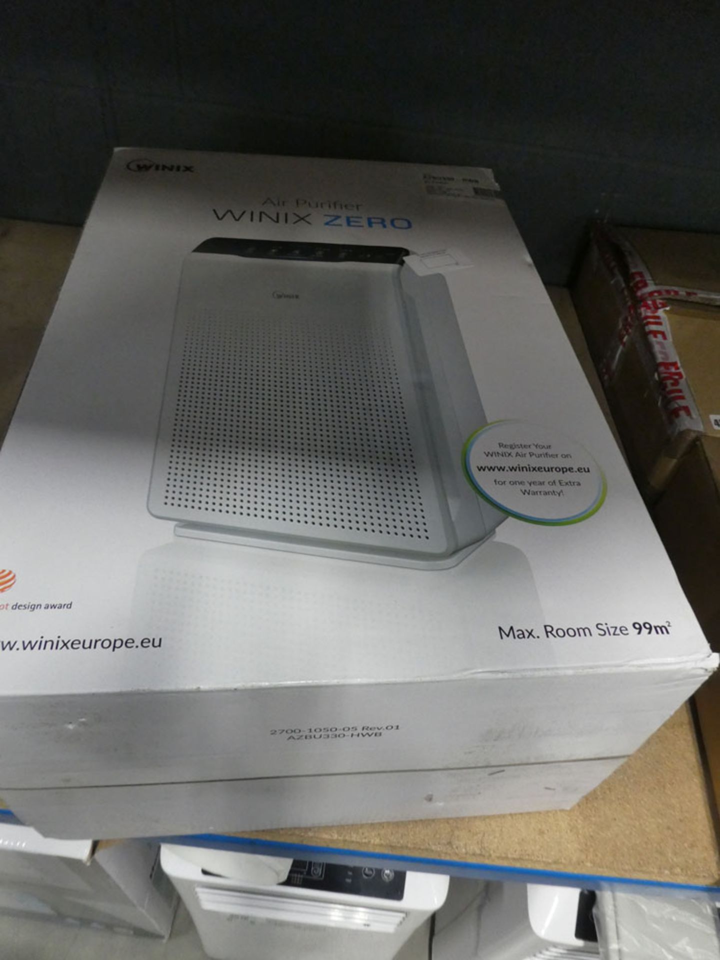 Winix boxed air purifier