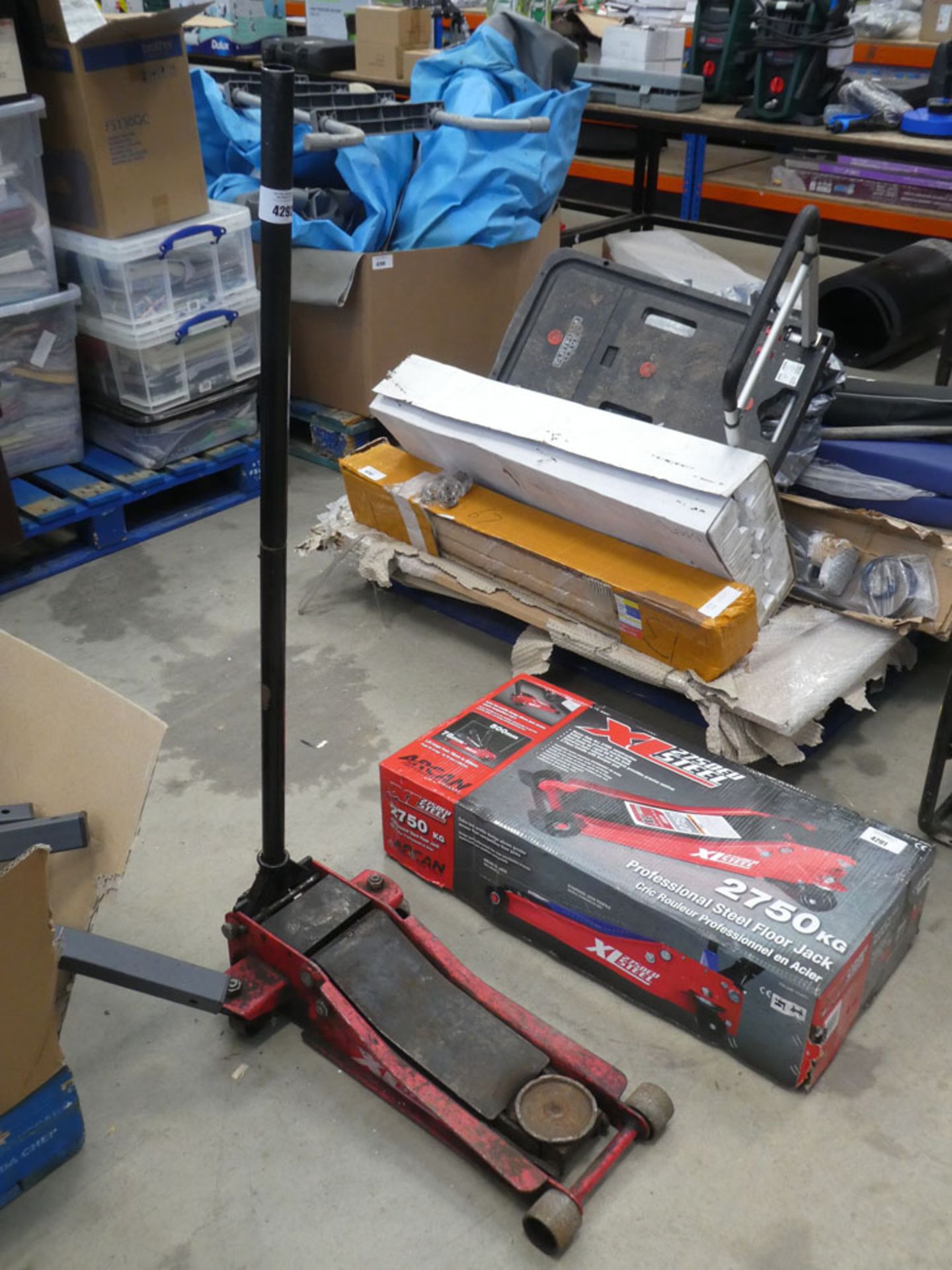 Unboxed Arcan trolley jack