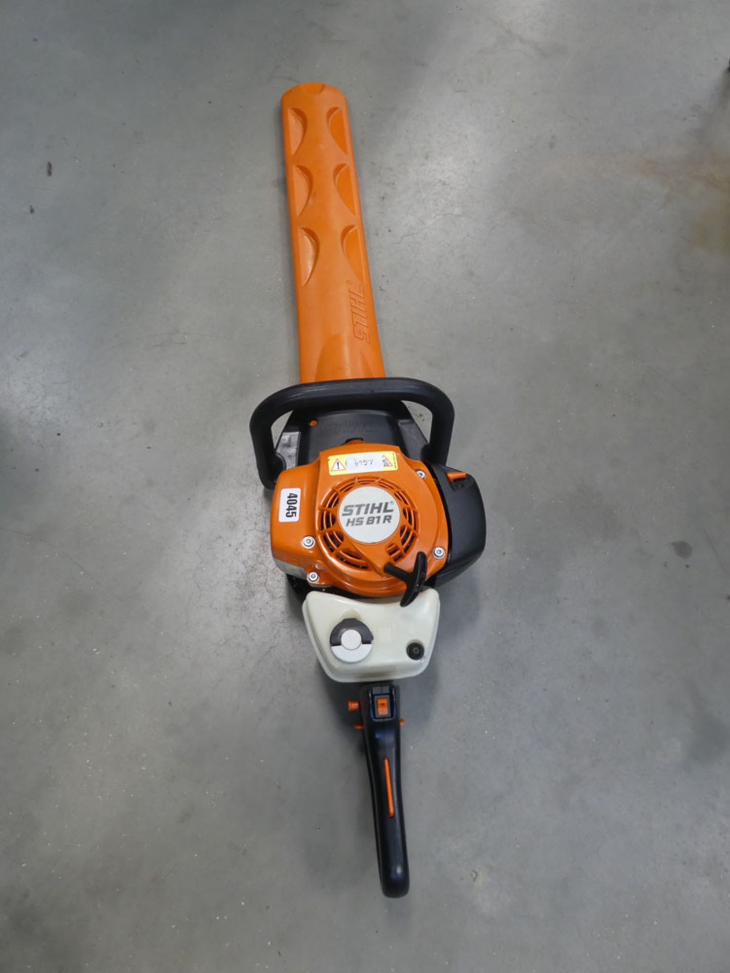 Stihl HS81R petrol powered hedgecutter