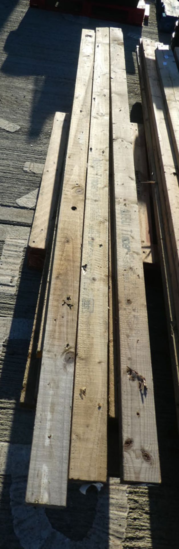 15 pieces of assorted timber