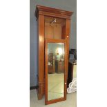 Edwardian single door wardrobe with drawer under