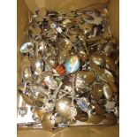 Box of souvenir spoons