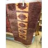 (8) Bokhara woolen mat