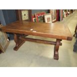 Oak coffee table