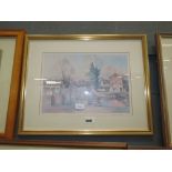 David Green print of Bromham Mill