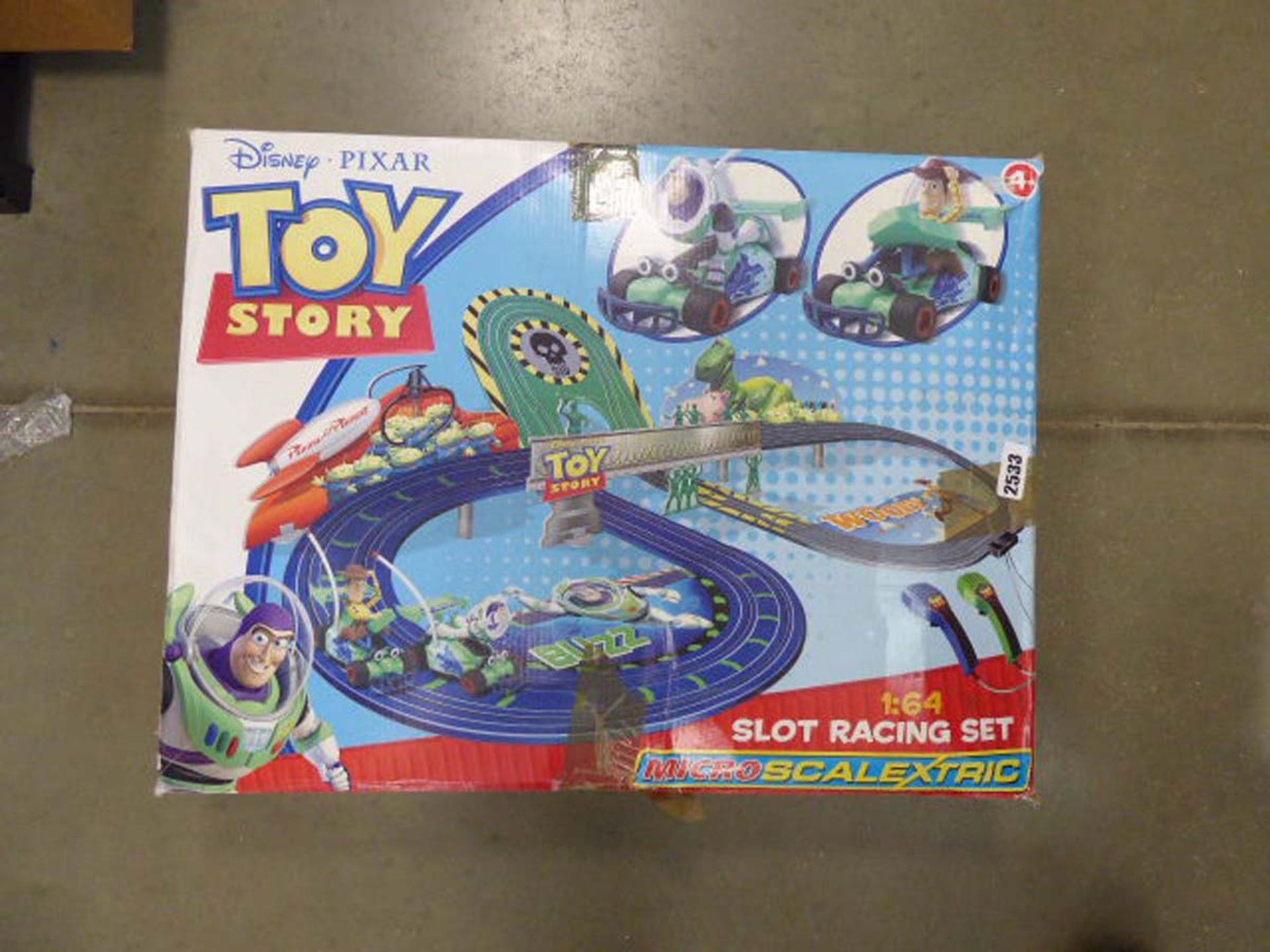 Toy Story Scalextric set