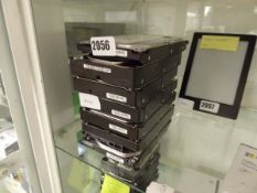 7 x 1TB hard drives