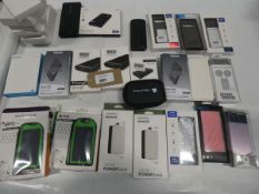 Quantity of portable power banks and battery cases