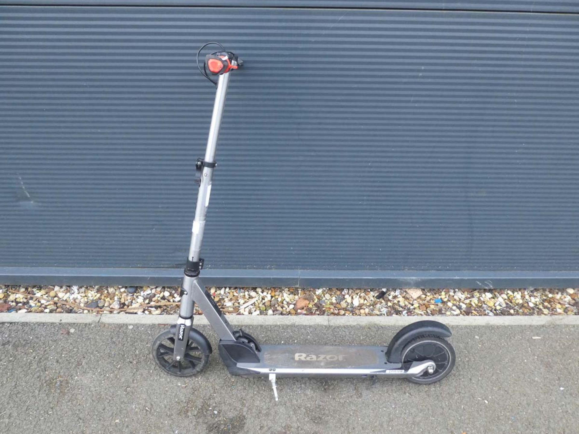 Silver Razor scooter