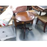 5033 - Victorian mahogany tripod table
