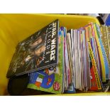 Jigsaw puzzle plus a qty of children's magazines
