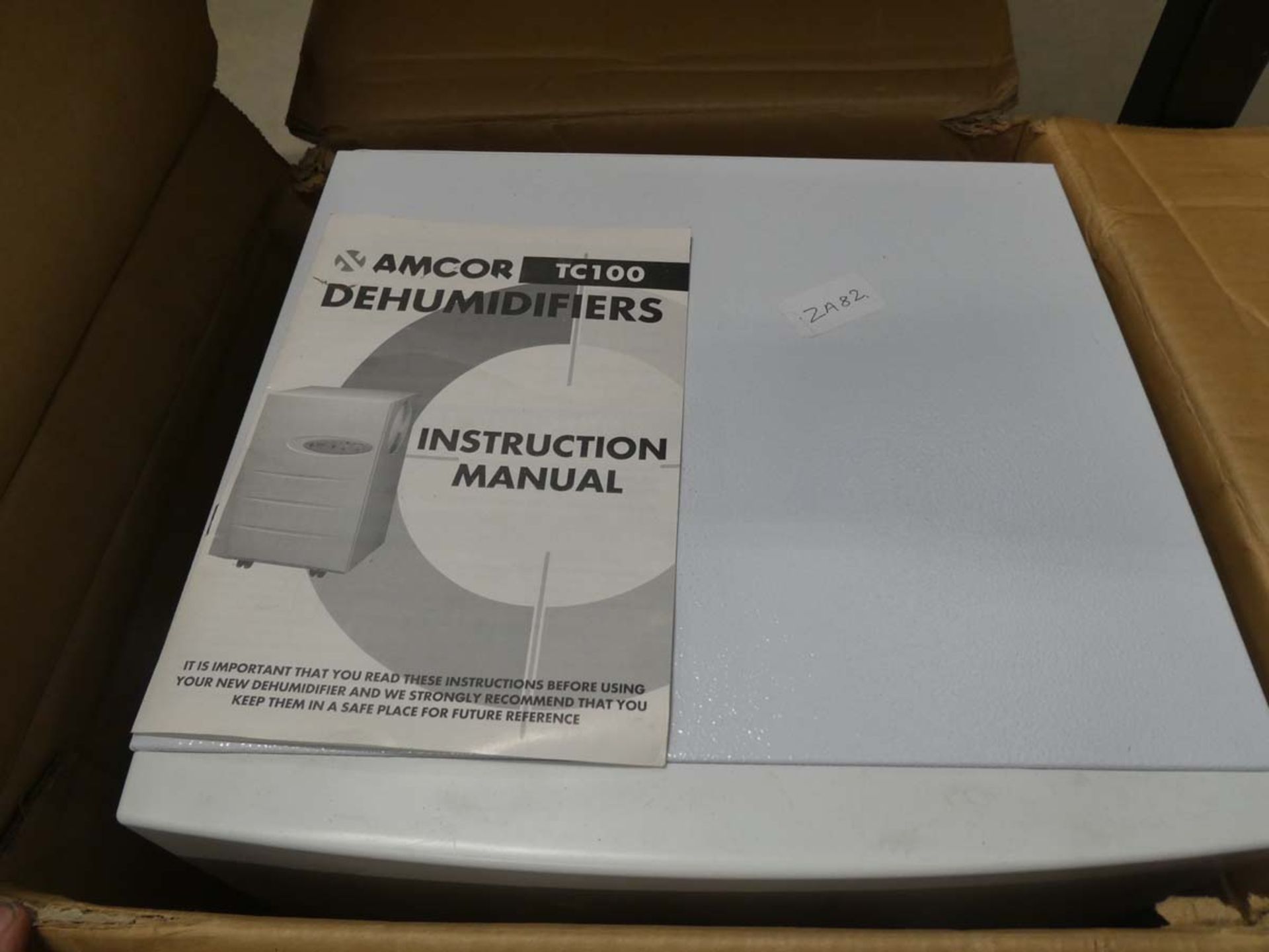 4556 Boxed dehumidifier