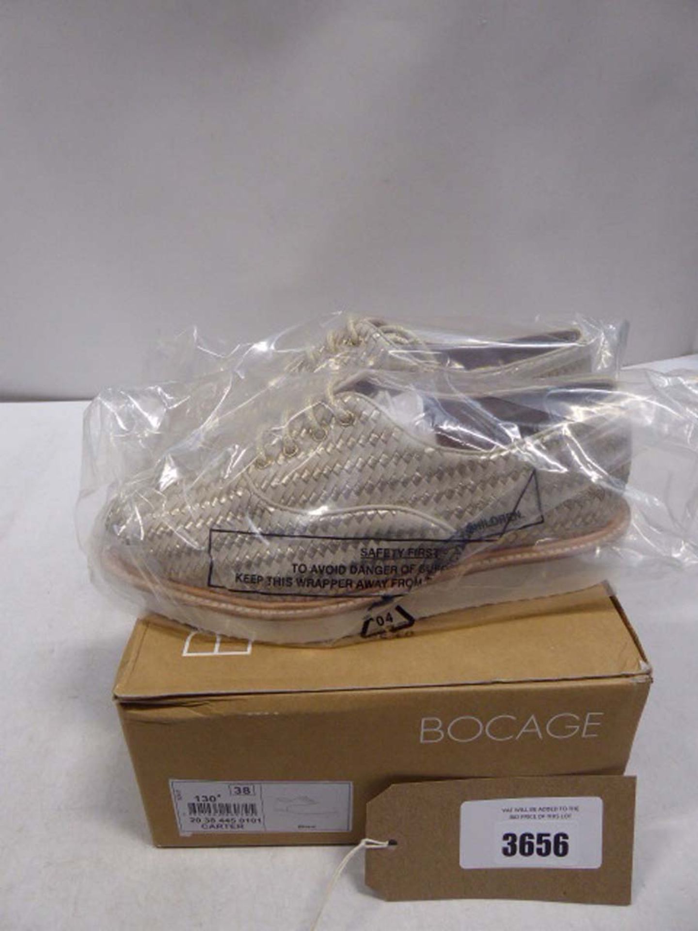 Bocage Carter derby shoes size EU 38