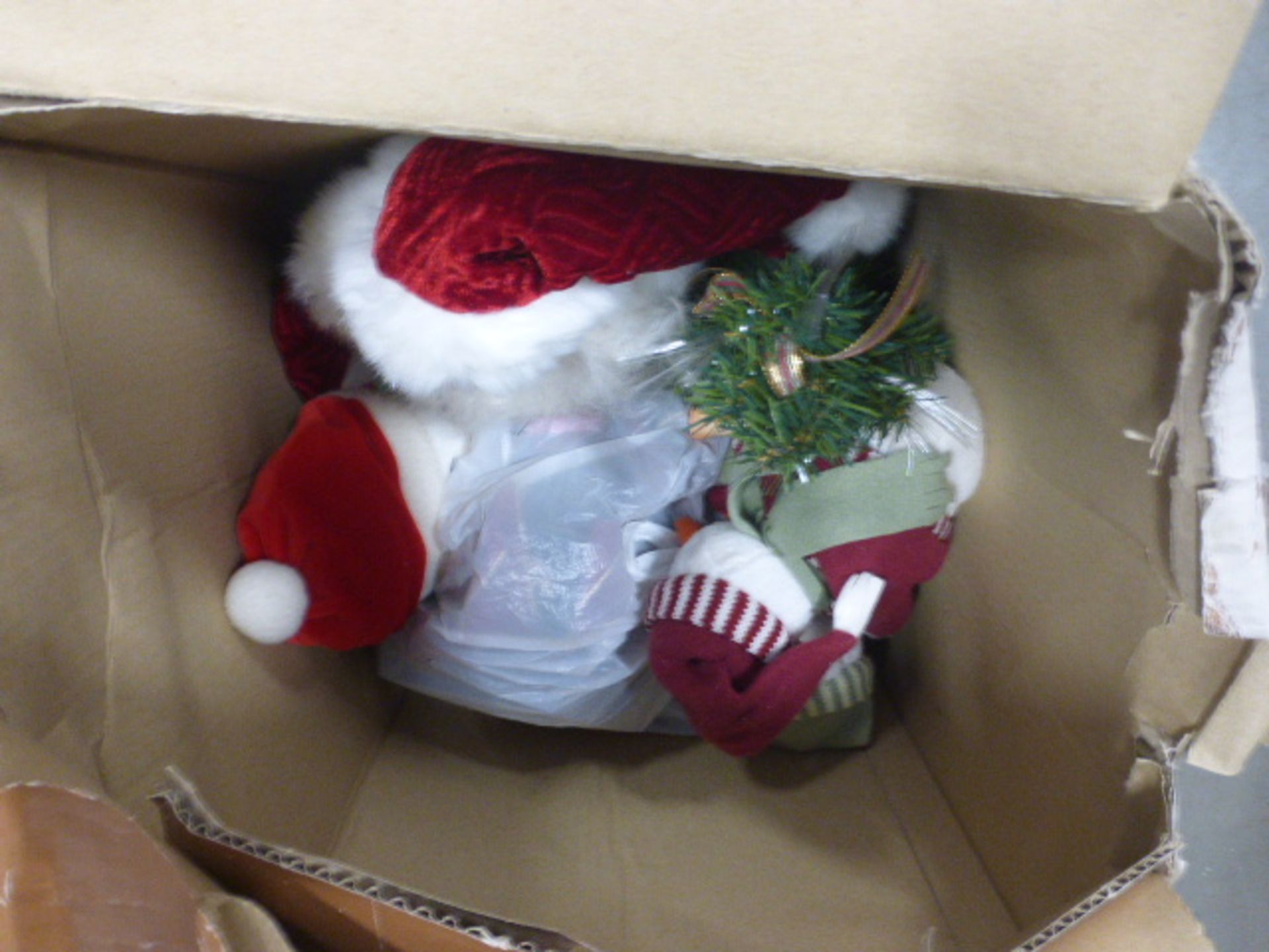 Large box of various Christmas decorations - Image 2 of 3