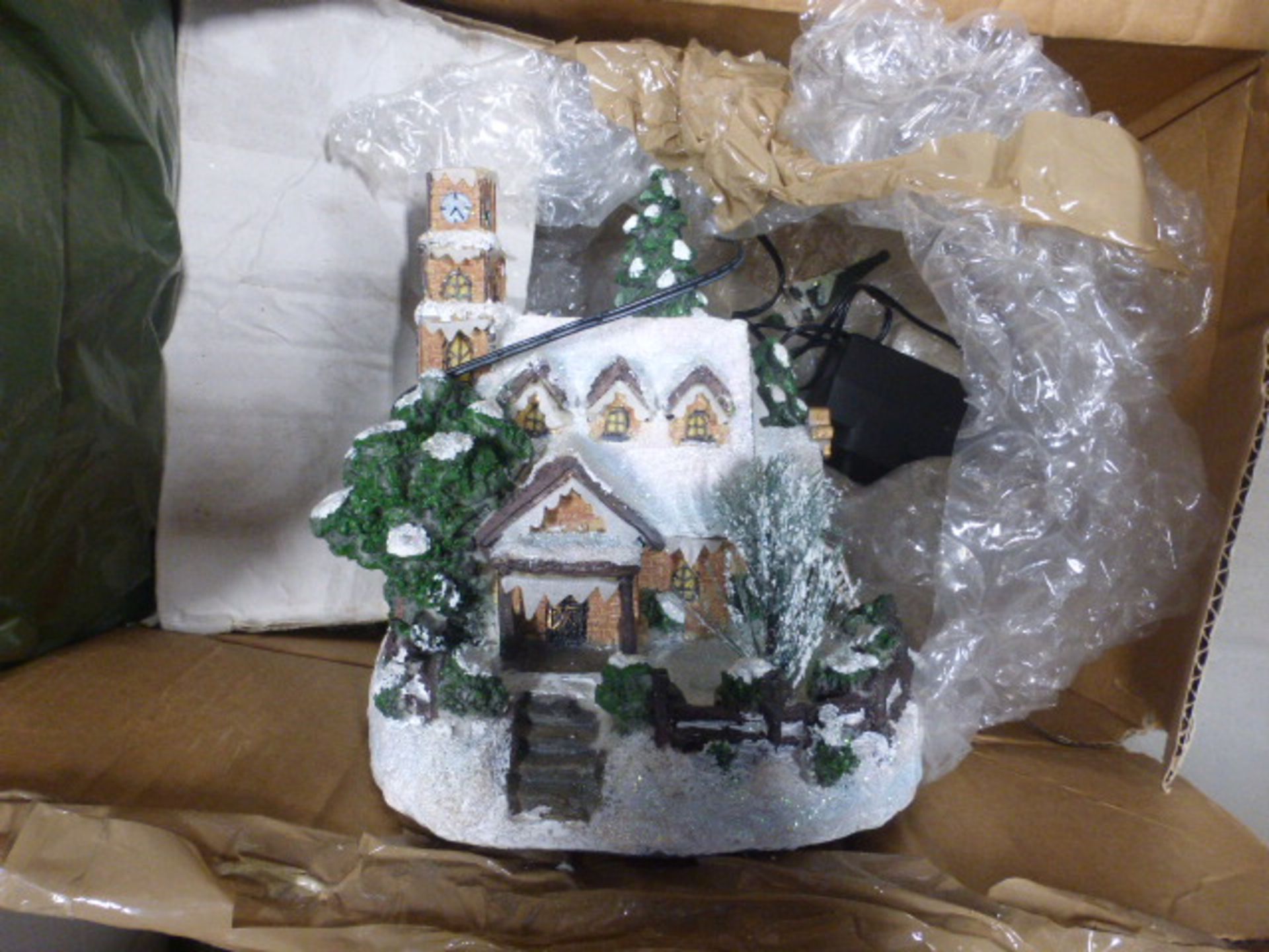 Large box of various Christmas decorations - Image 3 of 3