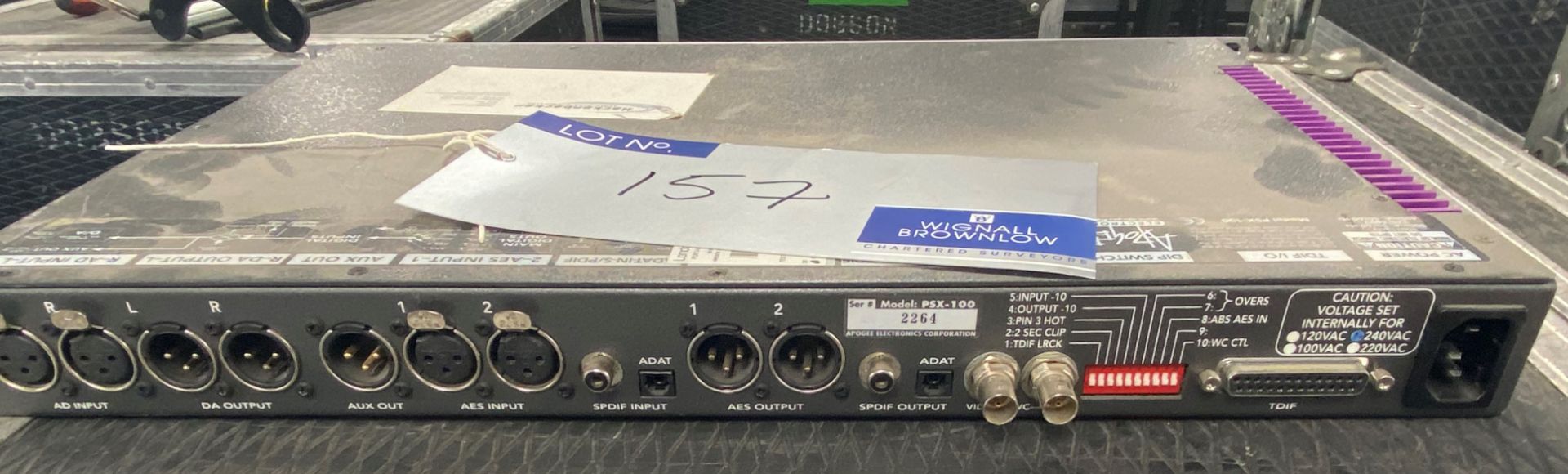 An Apogee PSX-100 96k 24-BIT 2 channel 44.1-96kHz High Density A/D-D/A Conversion System (previously - Image 2 of 2