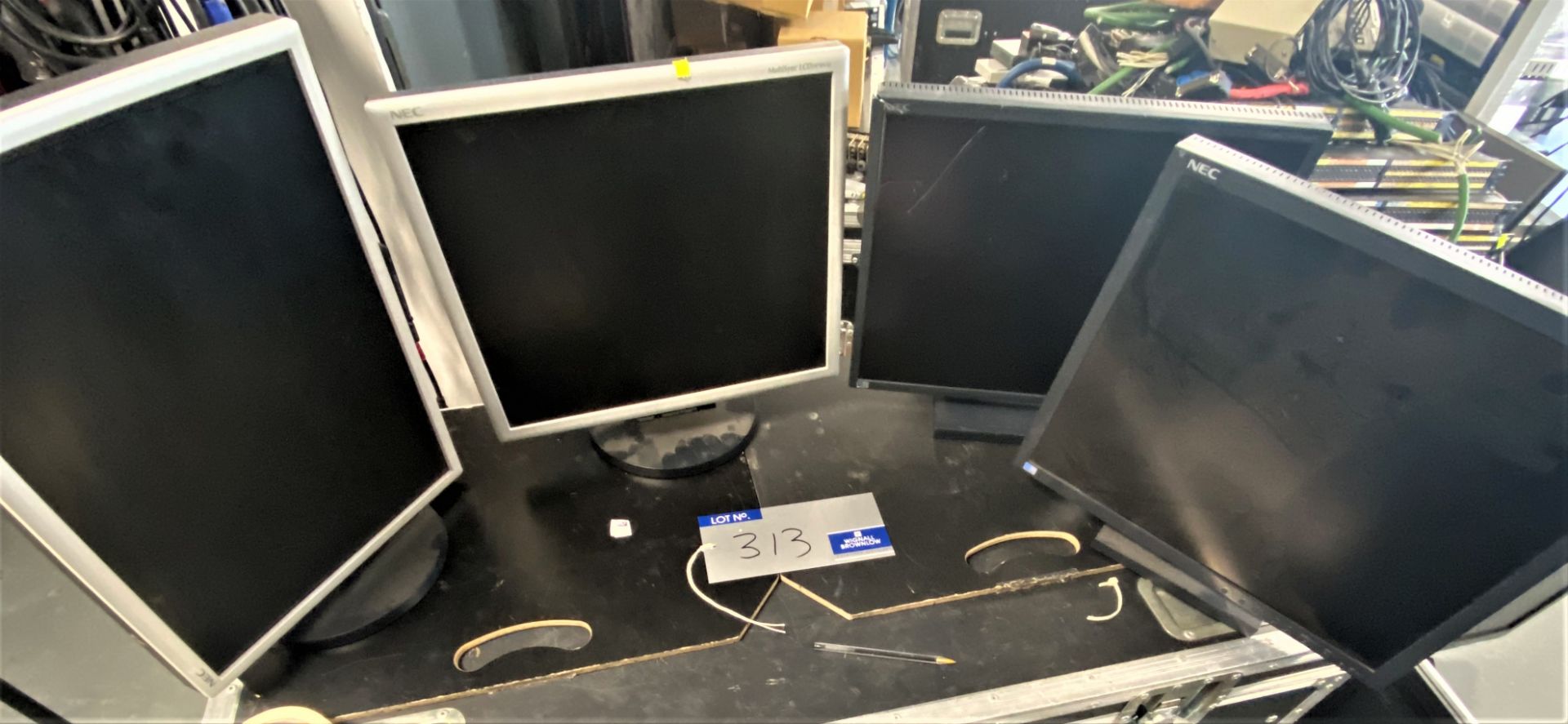4 NEC Monitors, 2-1970NXP, 2-1980FXI (perviously in use, some screens marked).