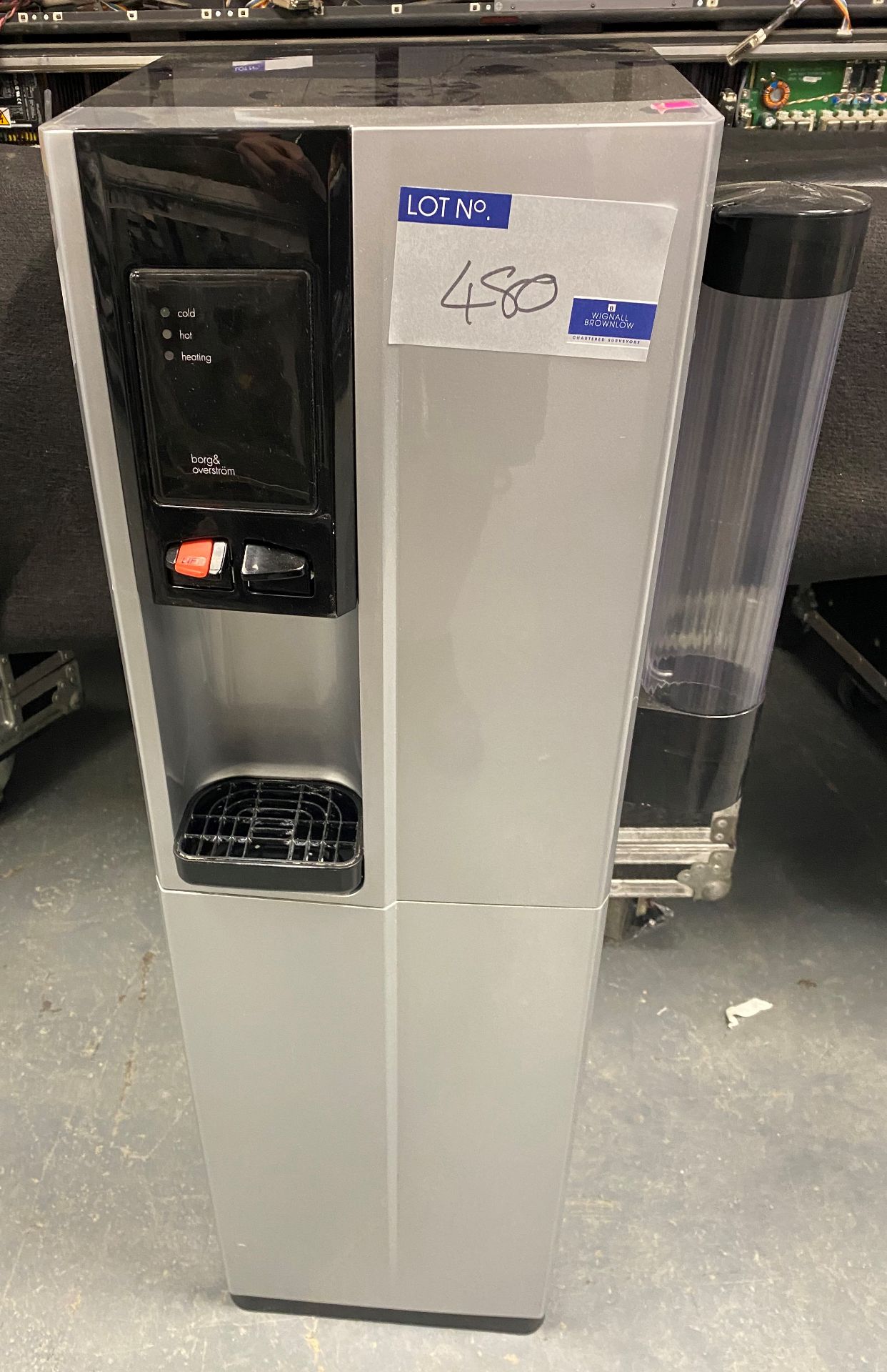 A Borg and Overstrom CW698H Water Cooler/Heater (previously in use).