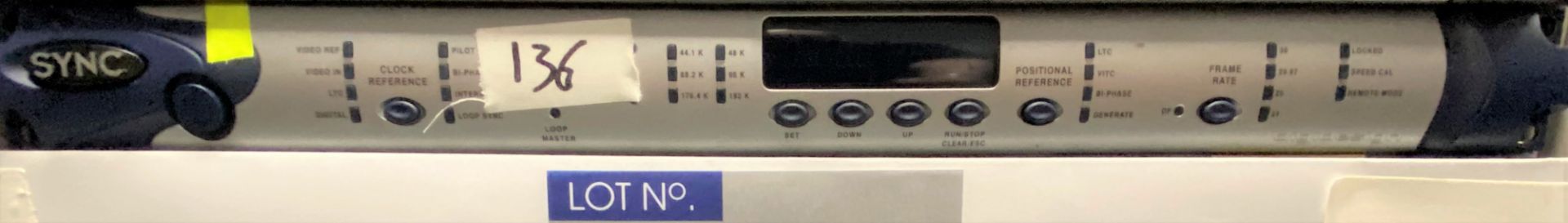 A digidesign SYNC I/O Multi Purpose Synchronization Peripheral (previously in use).