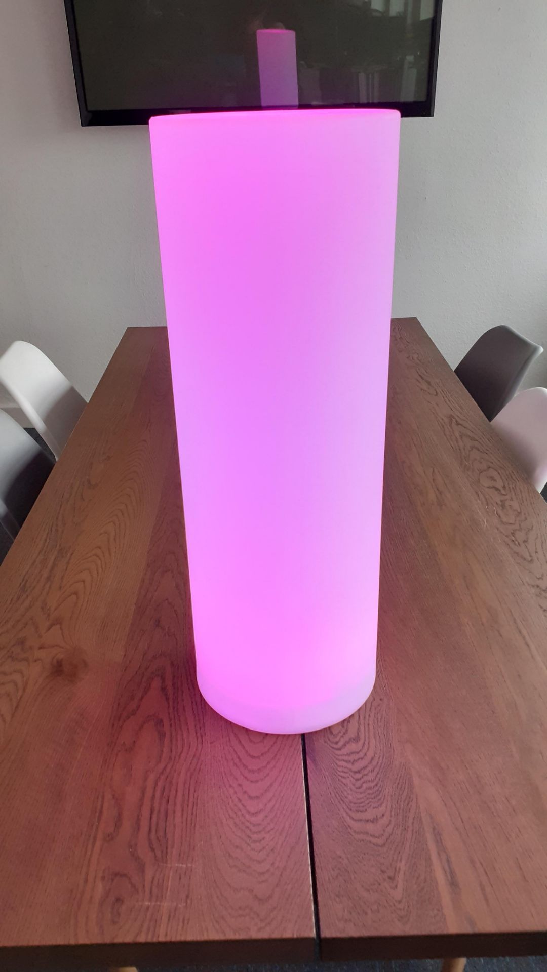 A Playlearn SLUF 70cm Light Up Cylinder with Power Supply and Remote Control (good condition, - Image 5 of 10