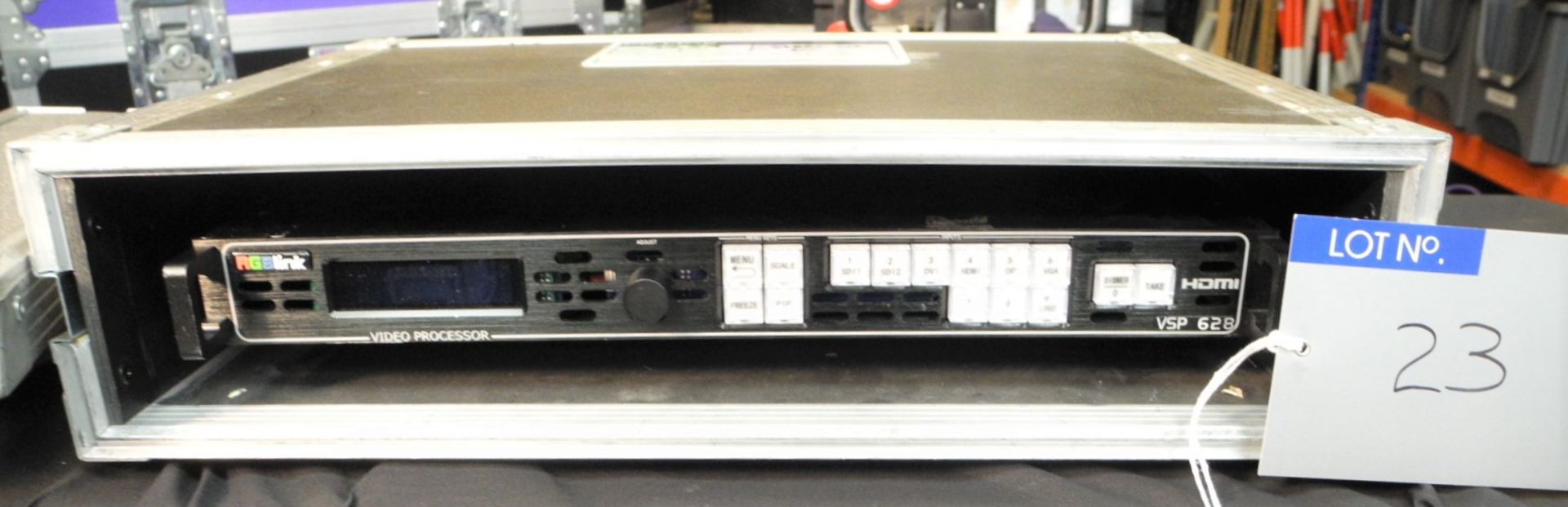 An RGB Link VSP 628 Video Processor in flight case, full working order, good condition-located at PR