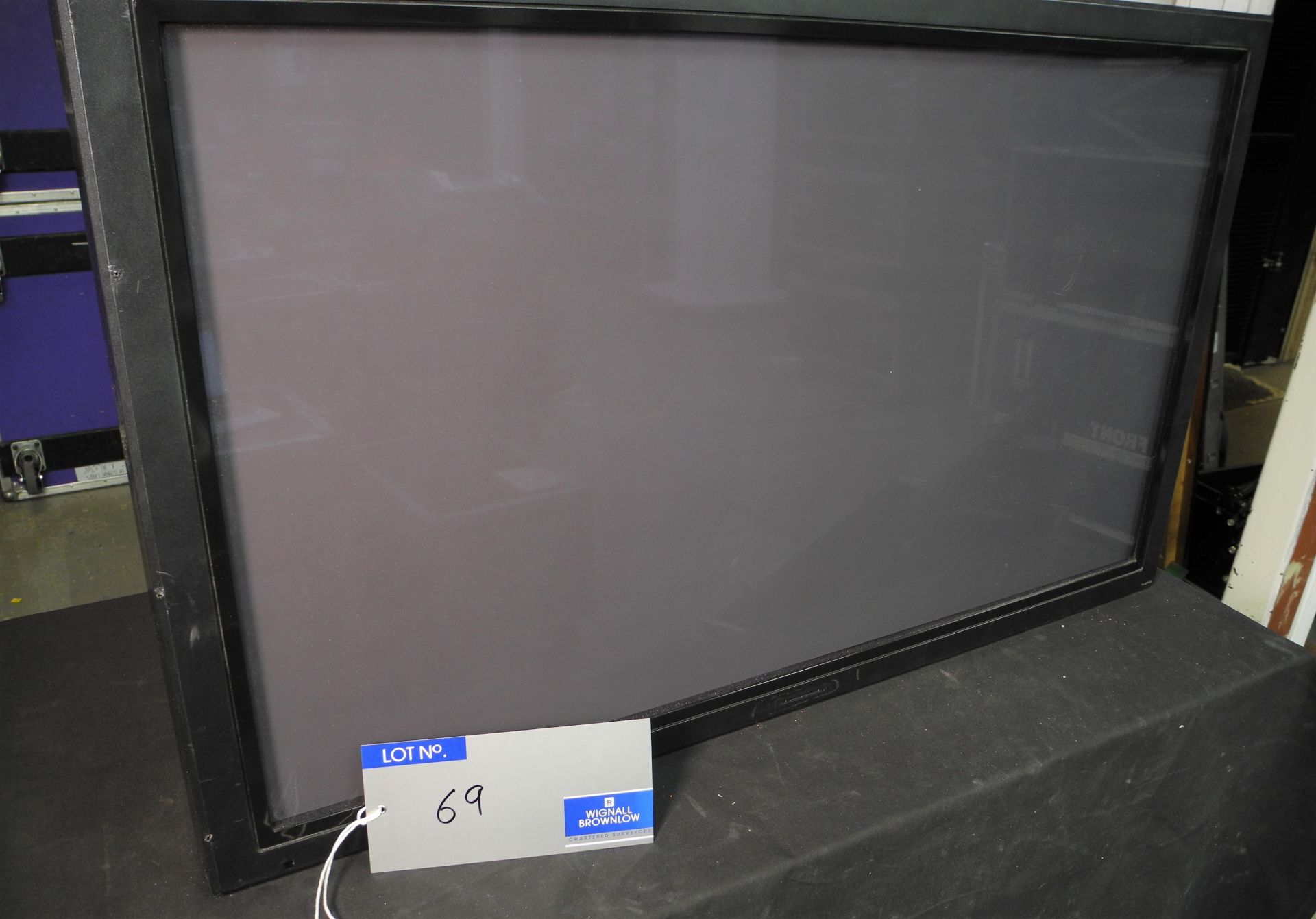 2 Panasonic TH-42PF20E 42in Plasma Screens; SDI in and loop out cards installed, one screen has 3 - Image 6 of 7